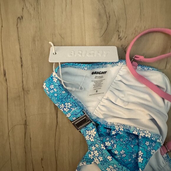 Bright Swimwear NiaTop in Paradise Blue, size small - Picture 6 of 7